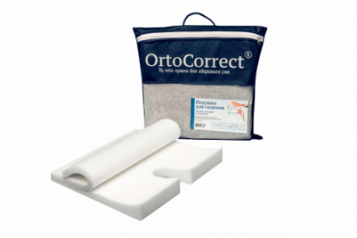 Подушка квадрат с уклоном OrtoSit ORTOCORRECT 